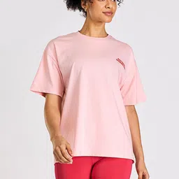 KICA Women Cotton Oversized Printed Graphic T-shirt-image-95