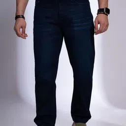 nostrum Men Regular Fit Mid-Rise Light Fade Jeans-image-26