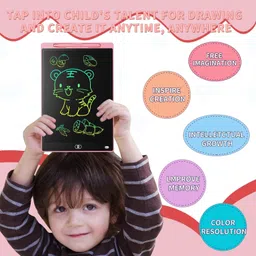 zirak 16 Inch Reusable LCD Writing Pad for Kids – Electronic Drawing Board & Pen image 4