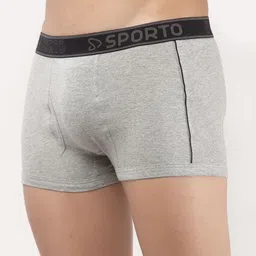 Sporto by Macho Men Pack Of 3 Bio-Polish Low-Rise Short Trunks image 5