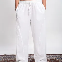 Pittra4ever Women Cotton Relaxed Fit Mid Rise Track Pants-image-36