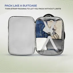 Safari Unisex Command 40L Formal Laptop Backpack Bag with USB Port image 3