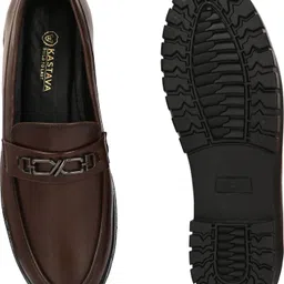 kastava Lightweight Synthetic Formal Shoes for Men Loafers For Men image 5