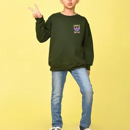 NUSYL Girls Printed Sweatshirt-picture-25