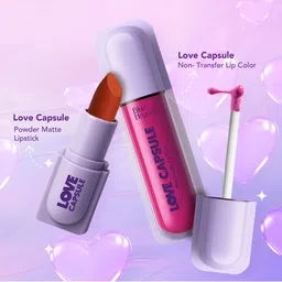 Blue Heaven Love Capsule One Swipe Formula Non Transfer Lip Colour 5ml - Daring Red 02 image 4