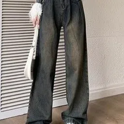 DressBerry Women Relaxed Fit High-Rise Jeans-image-0