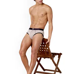 FRENCHIE Men Pack Of 6 Modal Cotton Mid Rise Ultrasoft Briefs image 3