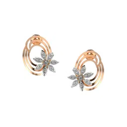 VALANOVA 14K Rose Gold 0.86 Ct Lab Grown Diamond Earrings-picture-12