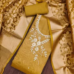 Maroosh Embellished Unstitched Dress Material-picture-21