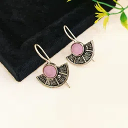 UrbanLuk Geometric Drop Earrings image 3