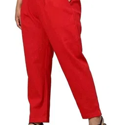 OUTER WEAR AYAM EXPORTS Women Pleated Trousers image 4
