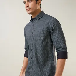 TIM PARIS Men Classic Printed Casual Shirt image 4