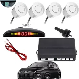 peeps store Universal 4 White Reverse Parking Sensor-AP25N578 Universal 4 White Reverse Parking Sensor-AP25N578 Parking Sensor-picture-20