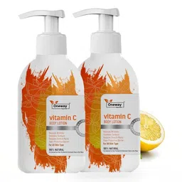 Oneway Happiness Set Of 2 Vitamin C Body Lotion With Aloe Vera - 300 ml Each-picture-20