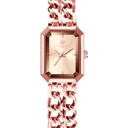 Carlton London Women Dial & Stainless Steel Bracelet Style Straps Analogue Watch CLRGCGLD-picture-21