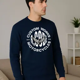 R.Code by The Roadster Life Co. Men Printed Sweatshirt-picture-22