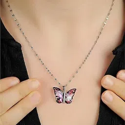 STYLEKRAFT Unisex Purple Pendant image 2