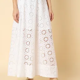 Allen Solly Woman Printed A-Line Maxi Skirts image 2