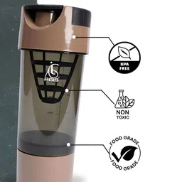 AGIS Brown & Black Single Plastic Printed Water Bottle image 2