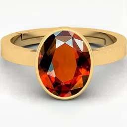 GenZcomplex Brass Garnet Finger Ring-picture-21