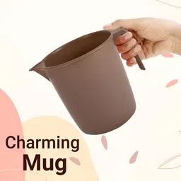 RUBOXA Brown 4 piece Solid Metal Bath Accessories Set image 2