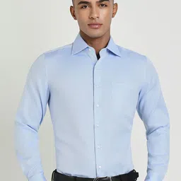 Allen Solly Sport Men Spread Collar Micro Ditsy Printed Cotton Slim Fit Formal Shirt-image-72