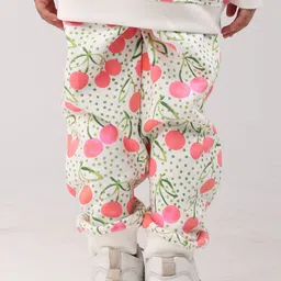 Anthrilo Girls Conversational Printed Mid-Rise Joggers image 3