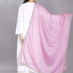 Rani Saahiba Polka Dots Embroidered Dupatta With Beads and Stones image 2