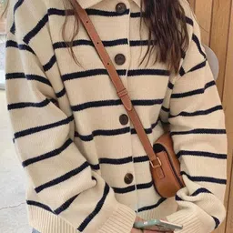 StyleCast Women Striped Cardigan-image-85