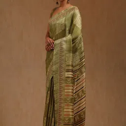 Soch Ethnic Motifs Art Silk Handloom Saree image 2