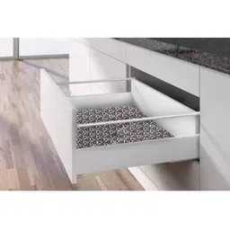 Mopak Decor Black Set of 1 Regular Shelf Liner Organisers image 2