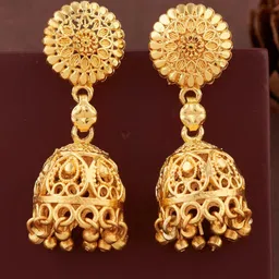 DIVASTRI Gold-Plated Brass Earrings image 5