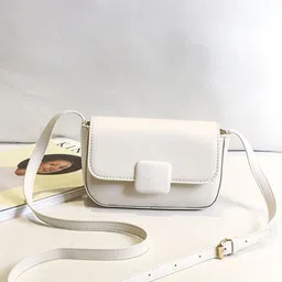 CORSICA Women Solid Crossbody Buckle Detail Sling Bag-image-13