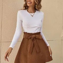 StyleCast A-Line Mini Skirts image 1