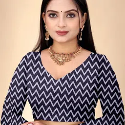 Abhilasha Zari Handloom Maheshwari Saree image 5