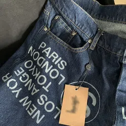 StyleCast x Revolte Men Typography Printed Regular Fit Mid-Rise Heavy Fade Printed Jean image 5