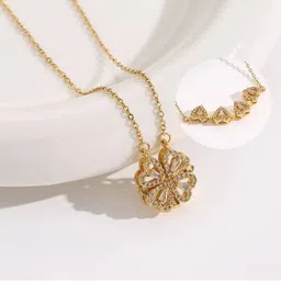 DressBerry Women Gold-Plated Necklace with Lobster Closure image 5