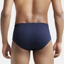 jockey Pack of 2 8035 Super Combed Cotton Solid Men Brief image 4