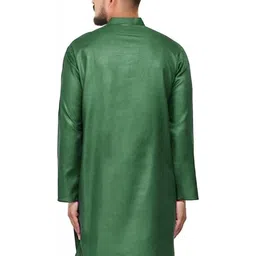 KRUDHA Men Thread Work Pathani Kurta image 4