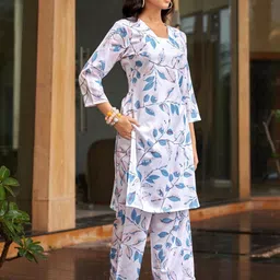 Moda Rapido Women Set of 2 Polyester Printed Co-Ords image 4