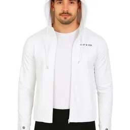 JUMP USA Hooded Collar Lightweight Sporty Jacket-picture-32