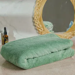 Fezora Green 1 Other 500 GSM Bath Towel image 5