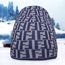 LOOM LEGACY Men Self Design Beanie-picture-17