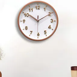 RANDOM Rose Gold & White Wall Clock image 3
