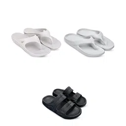 Feel alive Men Set Of 3 Ultra-Comfortable Lightweight Flip Flops-picture-33