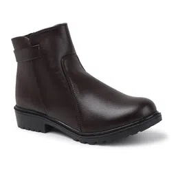 ELUXE PARIS Women Block-Heeled Regular Boots image 3