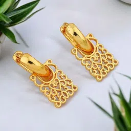 SHREE KRISHNA SHOPPING Gold-Plated Brass Earrings-image-75
