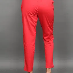 BABRU Women Slim Fit Easy Wash Pleated Trousers image 5