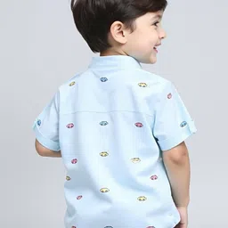 KIDGARB Boys Conversational Printed Casual Shirt image 3