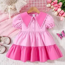 VAVA Creation Puff Sleeve Layered Fit & Flare Dress image 2